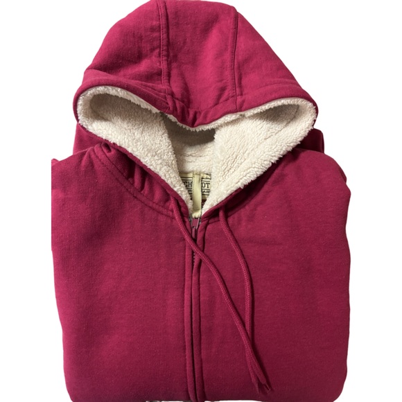 C.E. Schmidt Sherpa Hoodie Sweatshirt Jacket  Full Zip Size XXL NWOTS - Picture 3 of 9